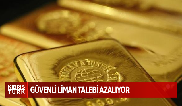 Altın düşüşünü sürdürüyor