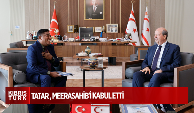 Tatar Sri Lanka Metropolitan Koleji Kurucu Başkanı Meerasahib'i kabul etti