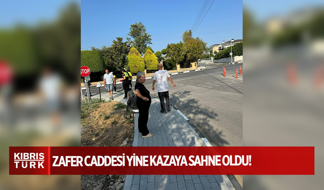 Zafer Caddesi Yine Kazaya Sahne Oldu: Komşular Tepkili, Çözüm Bekleniyor