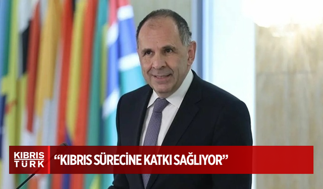 Yerapetridis: "Türk-Yunan ilişkilerindeki iyileşme Kıbrıs sürecine katkı sağlıyor"