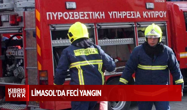 Limasol'da feci yangın: 27 yaşındaki genç hayatını kaybetti