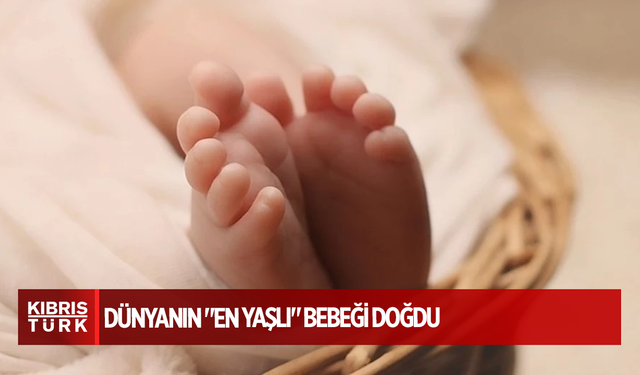 Dünyanın "en yaşlı" bebeği doğdu: Embriyodan dondurulan 31 yaşında bir bebek dünyaya geldi