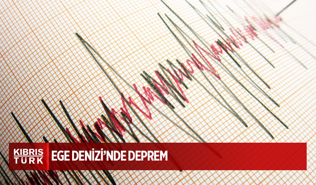 Ege Denizi'nde 4,6 büyüklüğünde deprem meydana geldi