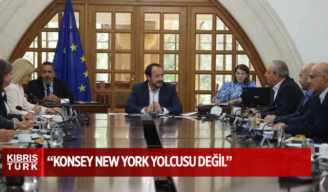 Rum Yönetimi Başkanı, Ulusal Konseyi 16-17 Temmuz'da New York'a götürmeyecek