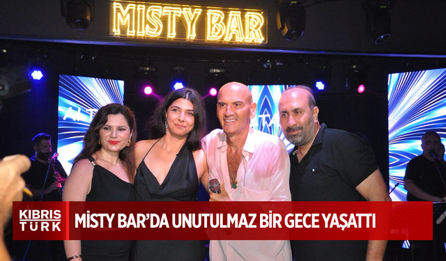 Altay, Misty Bar’da Unutulmaz Bir Gece Yaşattı