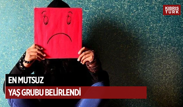 En mutsuz yaş grubu belirlendi