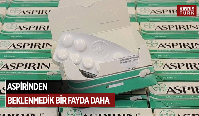 Aspirinin hiç beklenmeyen bir faydası daha keşfedildi
