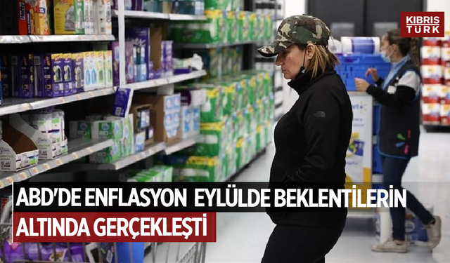 ABD'de enflasyon eylülde beklentilerin altında gerçekleşti