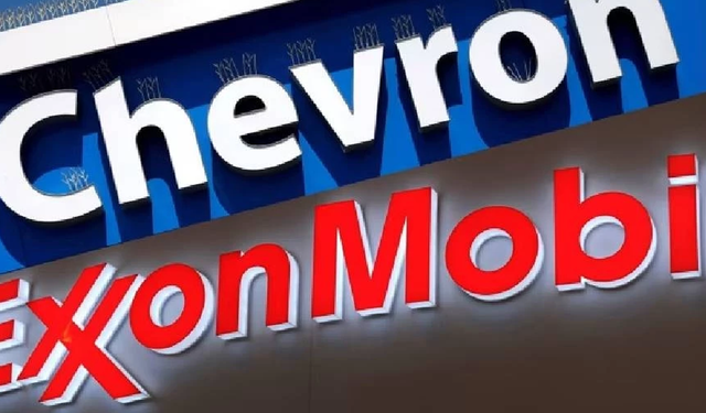 Chevron ve ExxonMobil'in kârında düşüş
