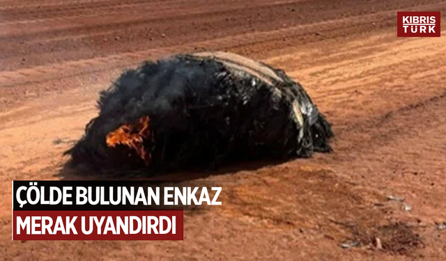 Çölde dikkat çeken enkaz: Uzay aracı parçası olabilir!