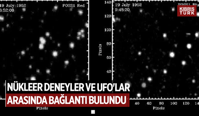 Nükleer deneyler ve UFO'lar arasında bağlantı bulundu