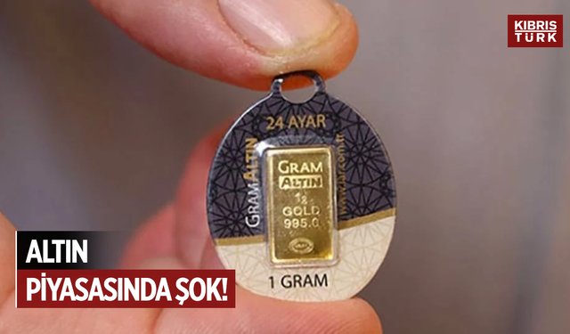Altın piyasasında şok!