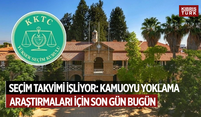 Seçim takvimi işliyor: Kamuoyu yoklama ve araştırmaları için son gün bugün