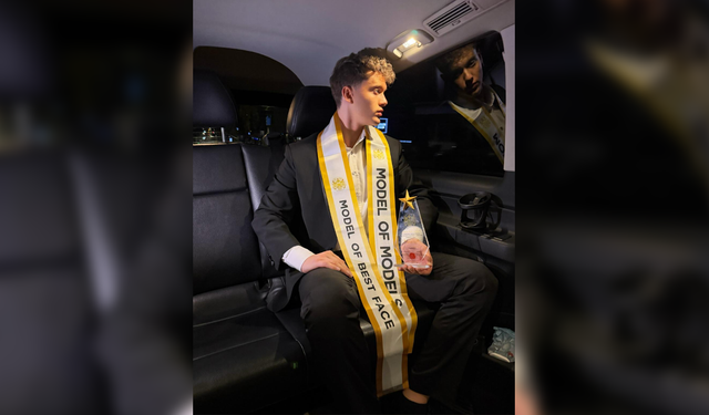 “Model of Models güzellik Yarışmasında Yavuzcan Kuşku Erkeklerde En İyi Yüz seçildi