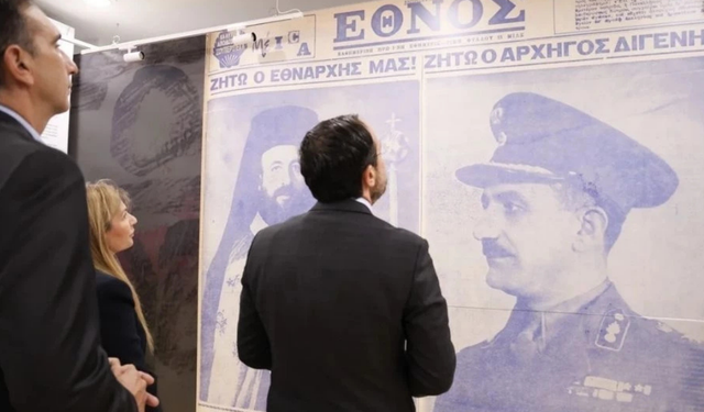 Hristodulidis EOKA sergisinde yineledi: Tezimiz garantilerin kaldırılması ve Türk askerinin çekilmesi