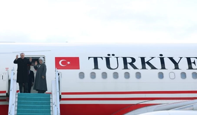 Recep Tayyip Erdoğan, Türkmenistan'a gitti