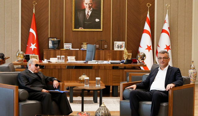 Cumhurbaşkanı Tufan Erhürman, Kıbrıs Türk Engelliler Federasyonu yetkililerini kabul etti