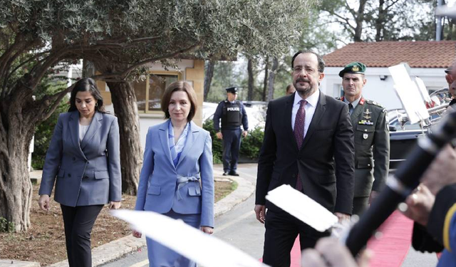 Moldova Cumhurbaşkanı Güney Kıbrıs’ta