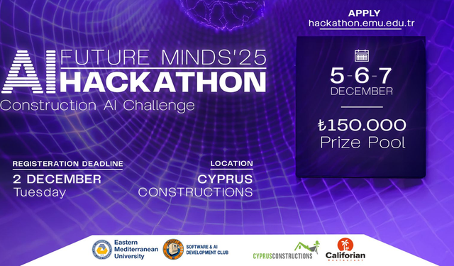 Future Minds’25 AI Hackathon Başlıyor: Genç Zihinler Yapay Zekâ İçin Yarışacak