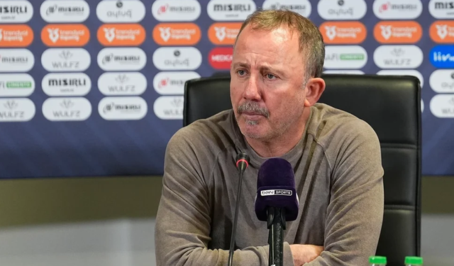 Sergen Yalçın: Kimse sevinmesin, görevi bırakmayacağım