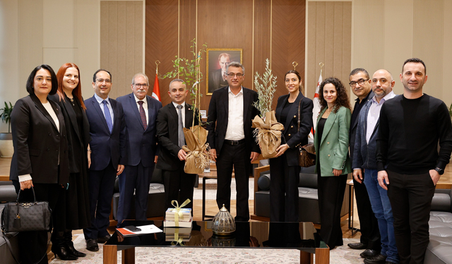 Cumhurbaşkanı Erhürman tabipleri kabul etti