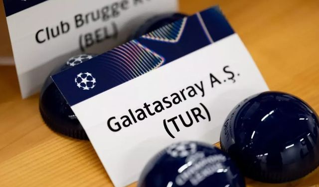 Galatasaray'ın Şampiyonlar Ligi Play-Off turundaki rakibi belli oldu