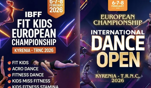 Avrupa’nın dev organizasyonu KKTC’de: 790 sporcu Girne'de buluşuyor