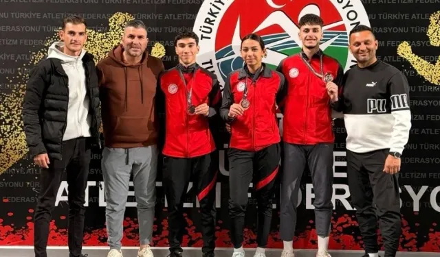 KKTC U20 Milli Takımı’ndan Türkiye Salon Şampiyonası’nda tarihi başarı: İki atlet kürsüde!