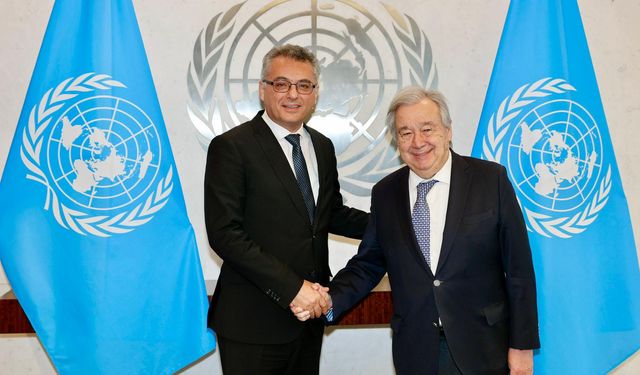 Cumhurbaşkanı Erhürman – Guterres görüşmesi sona erdi