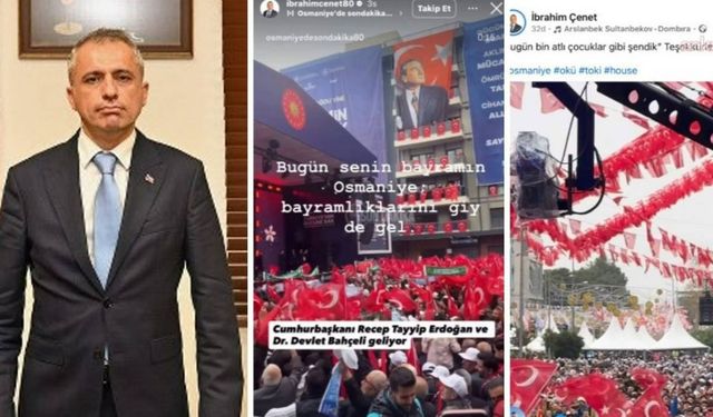 Osmaniye Belediye Başkanı İbrahim Çenet'ten skandal '6 Şubat' mesajı: Bugün senin bayramın, bayramlıklarını giy de gel!
