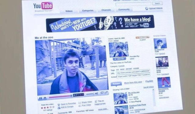 YouTube'a yüklenen ilk video Londra müzesi tarafından satın alındı