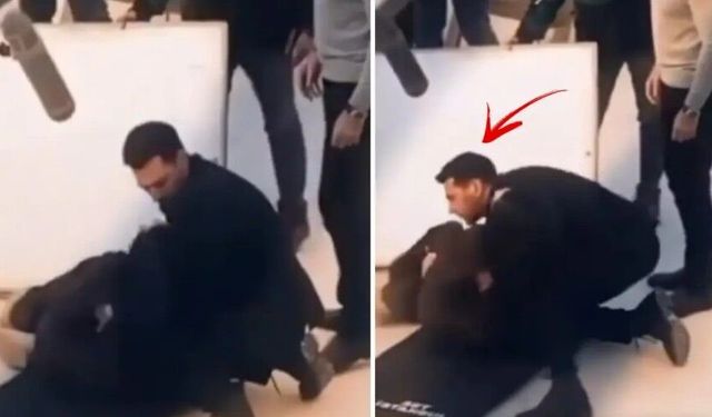 Murat Yıldırım'ı zorlayan bayılma sahnesi! Partnerini kaldıramadı