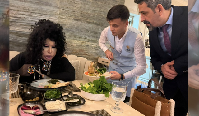 Bülent Ersoy, Girne’de akşam yemeğinde görüntülendi