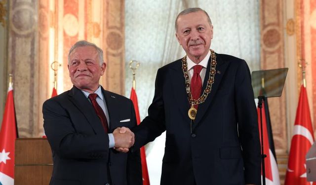 Erdoğan: Ürdün Kralı Abdullah ile iki ülke dostluğunu kuvvetlendirecek kararlar aldık