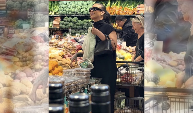 Rihanna markette! Görenler şoke oldu