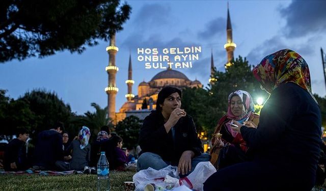 Türkiye'de ilk iftar Iğdır'da, son iftar Çanakkale'de yapılacak