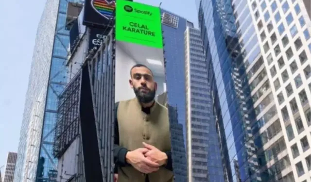 Times Meydanı'nda bir Türk yıldızı: Celal Karatüre dünya listelerini sallıyor