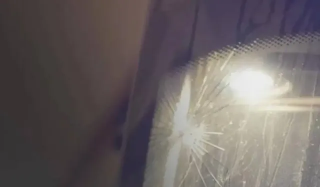 Trabzonspor takım otobüsüne Samsun’da taşlı saldırı