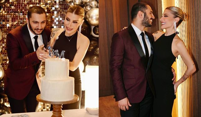 İrem Derici ve Melih Kunukcu evliliğe ilk adımı attı