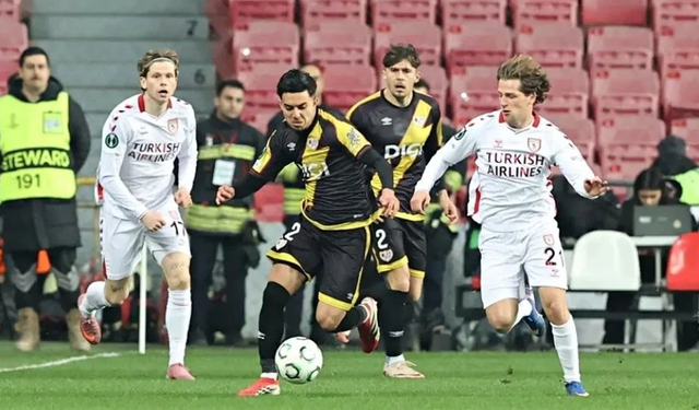 Samsunspor, Rayo Vallecano karşısında 3-1 mağlup