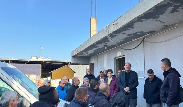 CTP heyeti, Gönyeli–Alayköy Belediyesi Atölyesi çalışanlarını ziyaret etti