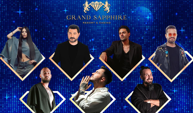 Grand Sapphire Resort’da Bayram Boyunca Yıldızlar Geçidi Yaşanacak