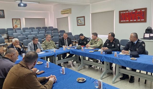 KKTC’de afet hazırlıkları için ilçelerde koordinasyon toplantıları yapıldı