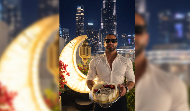 Özer Akkeleş yeni yaşını Dubai’de kutladı