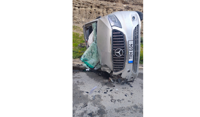Girne-Tatlısu yolunda kaza: üç yaralı