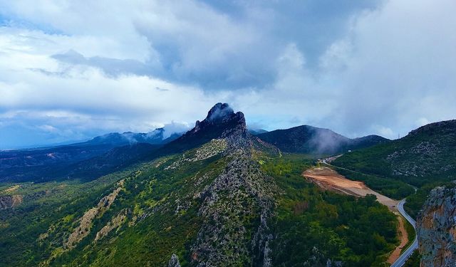 Onursal Akbulut beşparmak dağları’ndaki çekimleriyle dikkat çekti