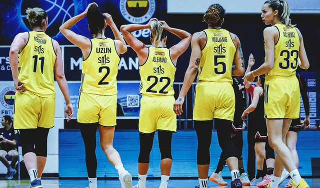 Fenerbahçe, Galatasaray'ı yendi ve Kadınlar Basketbol Ligi'nde namağlup şampiyon oldu
