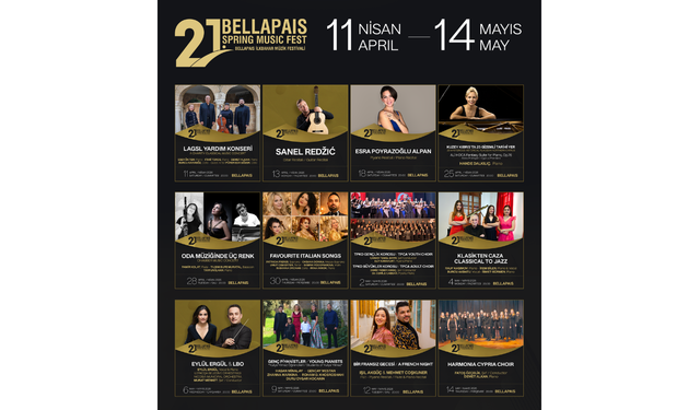 Bellapais’te müzik festivali başlıyor