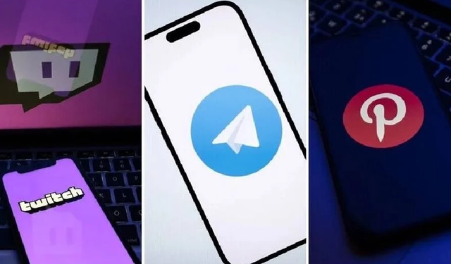 Rusya'dan Twitch, Telegram ve Pinterest'e 10,5 milyon ruble ceza