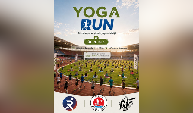 Girne’de Yoga Run Heyecanı